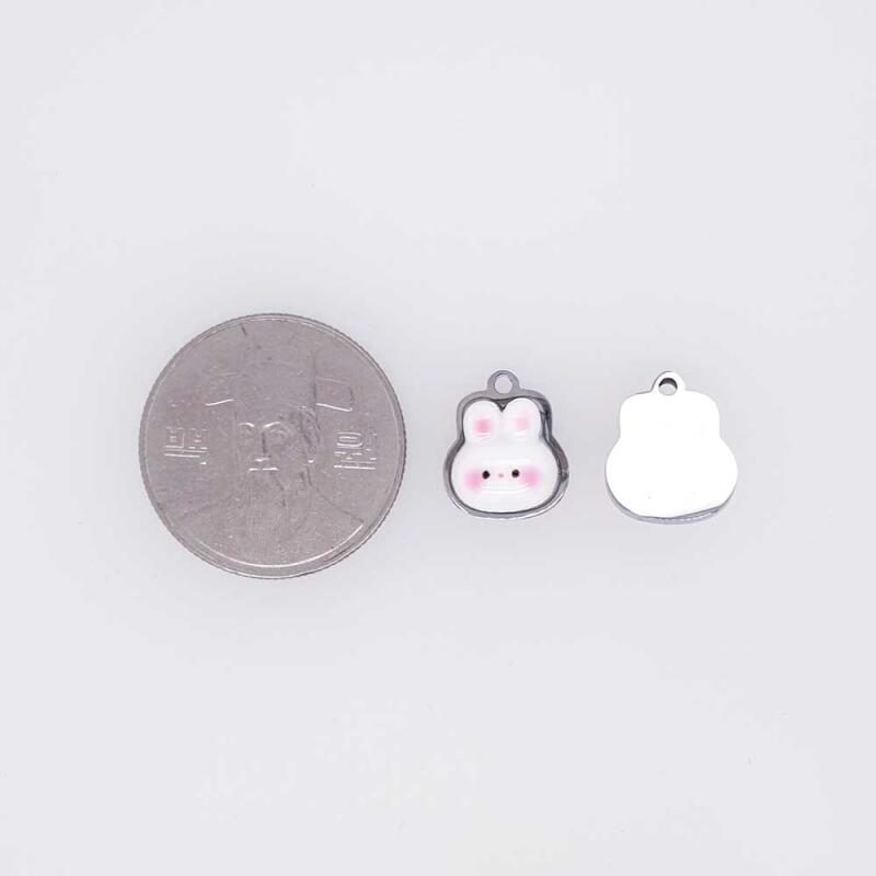 Chirurgischer Stahl Bolzen-Berührungs-Kaninchen Anhänger Zubehör