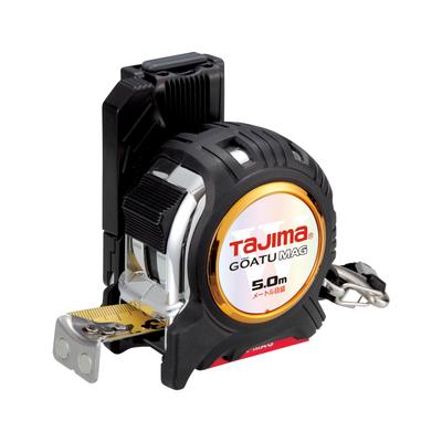 Μετροταινία Tajima Άκαμπτη 5m, Διπλό Μαγνήτη, Αριστερόχειρα