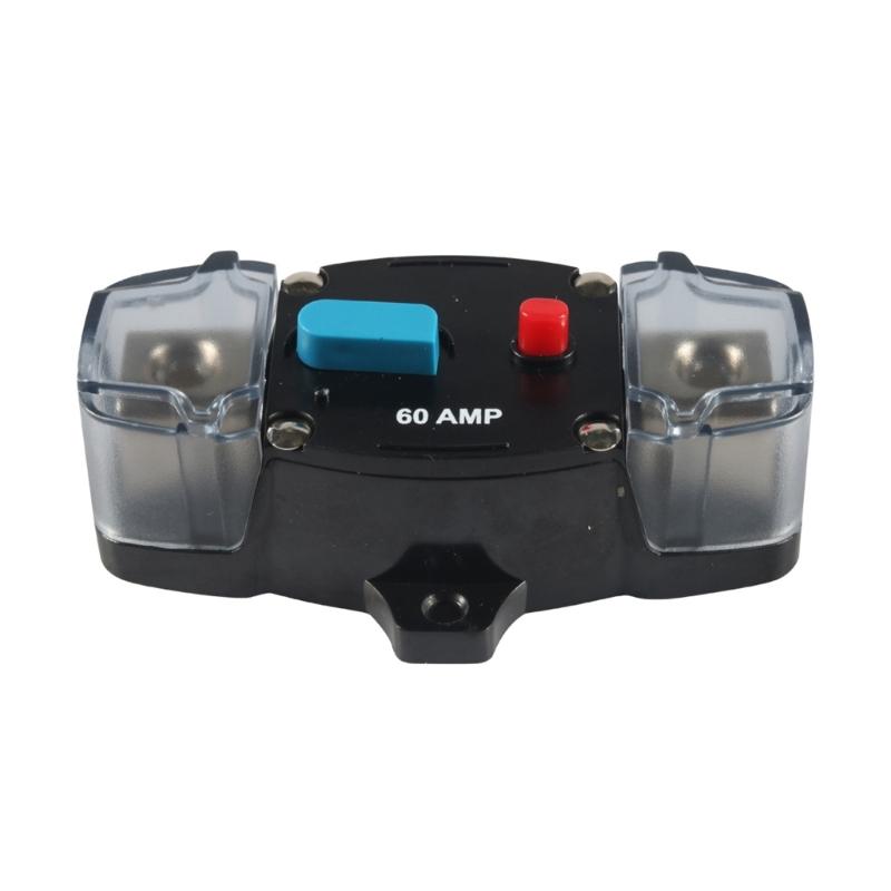 60A/100A/200A/250A Selbstwiederherstellender Leitungsschutzschalter mit manuellem Reset, geeignet für Trolling-Motor & Stereo-Sound-Schutz
