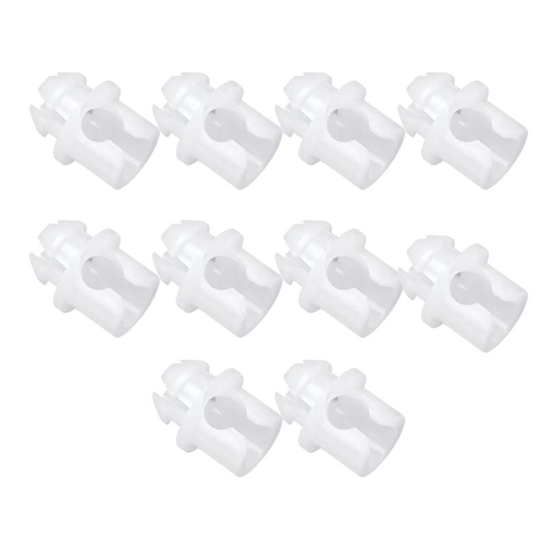 Door Lock Linkage Rod Clip 171837199 Set, Plastic Push In Retainer for Vehicle Door Lock Rod Service, 10 Pack Daily Repair Hardware