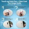 For BYD Sealion 7 EV Touch-up Paint Pen For Original Vehicle Color Scratch Repair Five Colors Automotive Repair Supplies