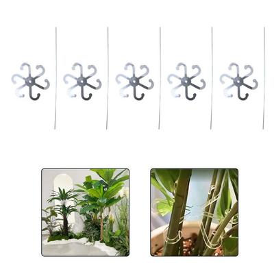 Acrylic Support Flower Stem Support Aesthetic Gardening Solution Plant Fixation Stakes Promotes Healthy Growth