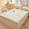 WTEMPO Printed Smooth Surface Foldable High Quality Soft Cotton-filled Mattress All Seasons Thick Bedroom Tatami School Dormitory Bed Mattress Pad