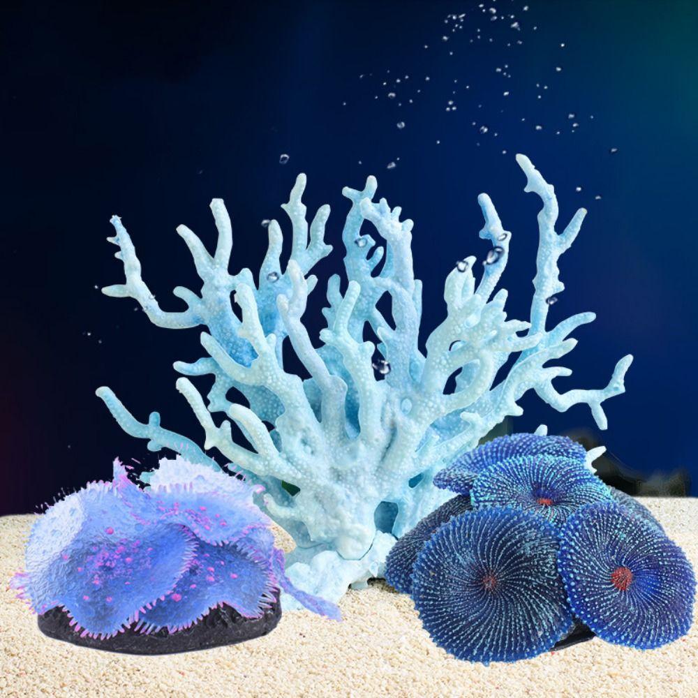 Fake Soft for Fish Tank Decoration Coral Reef Artificial Coral Aquarium Ornament Simulated Reef