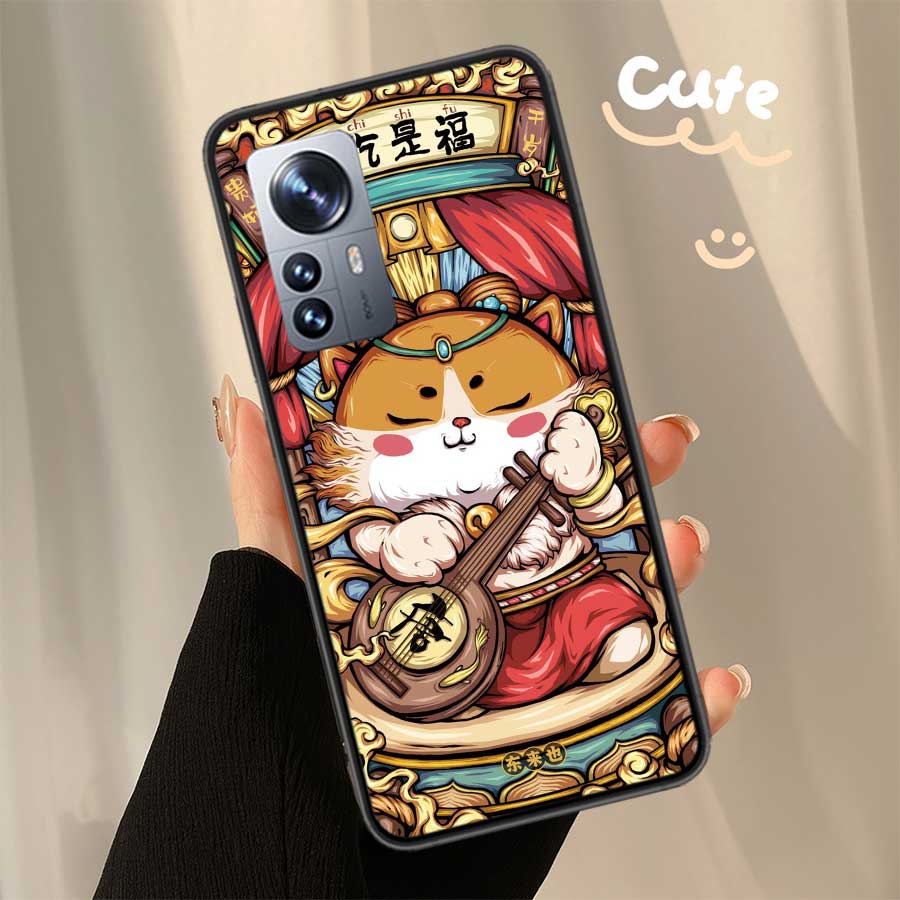 

Чехол для телефона с изображением национального прилива и ветра для Xiaomi Mi 13 12 11T 10T 12T Pro 12X 11i 11 Ultra 10 Lite 5G 9 8 6X 5X A1 A2 Mi 12T Pro (Mi 12T)