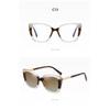 Fashion Women Clip On Glasses Cateye Sunglasses Brand Designer Vintage Eyeglasses Female Anti Blue Light Glasses Gafas