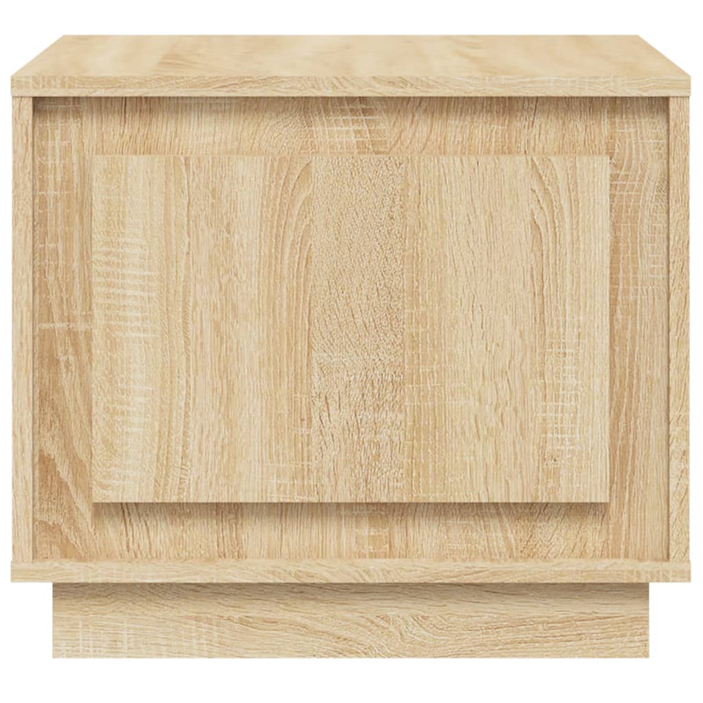 Vidaxl Stolik Kawowy, Dąb Sonoma, 51X50X44 Cm, Materiał Drewnopochodny