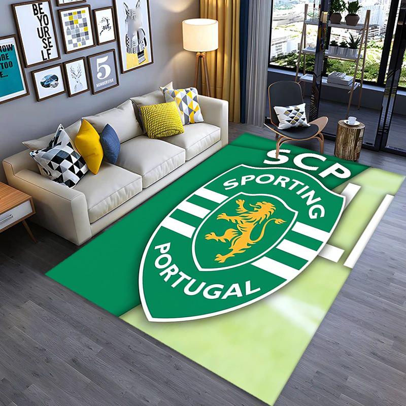 SCP Portogallo: Tappeto Pride Tradition Tappetini per soggiorno e camera da letto Decorazioni per la casa Tappetino protettivo Arte alla moda