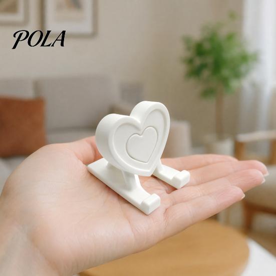 3D Printed Phone Holder Heart Holder, Love Shape Mobile Stand Stand, Cell Tablet Desk Mount, Valentine's Day Gift Durable