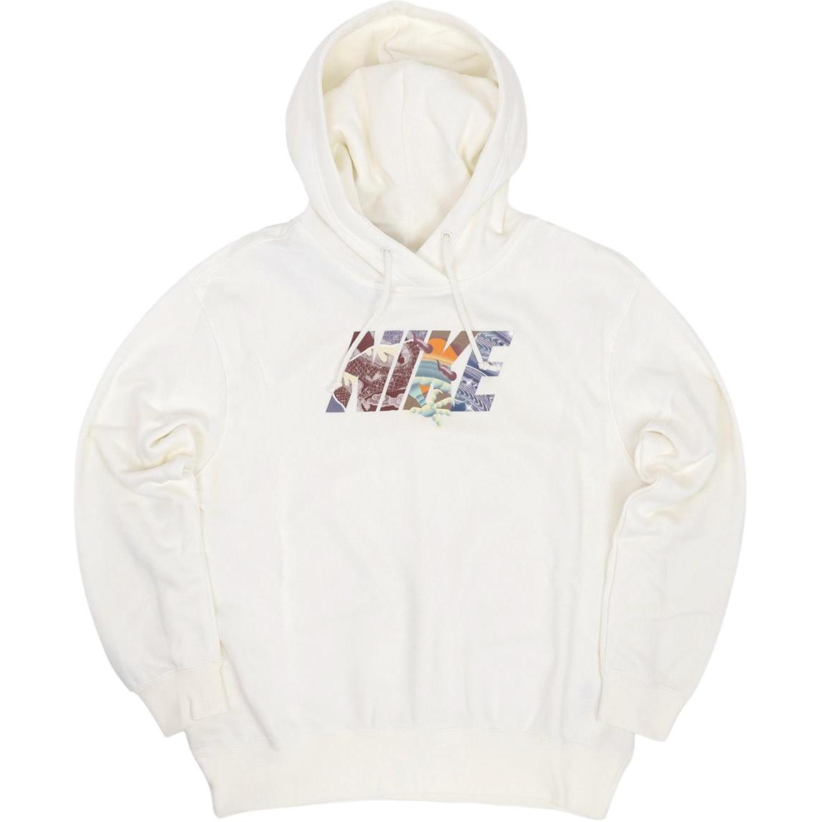 

Nike Серия CNY Пуловер с капюшоном со свободным кроем и принтом букв Спортивная повседневная толстовка Женская толстовка Белая HF1128-100 M