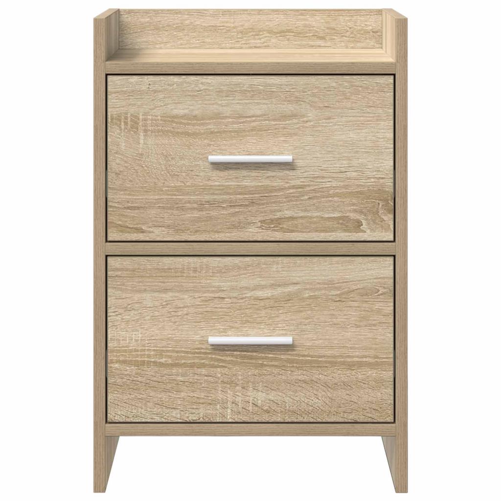 Nightstands 2 pcs Sonoma Oak 40 x 30 x 60 cm Particleboard