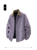 Plus Size Men's Versatile Lapel Jacket for Spring and Autumn