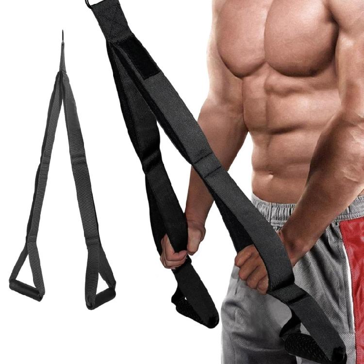 Nonslip Tricep Workout Rope Thick Padding Cable Machine Accessory For Pushdowns Rows And Arm Sculpting