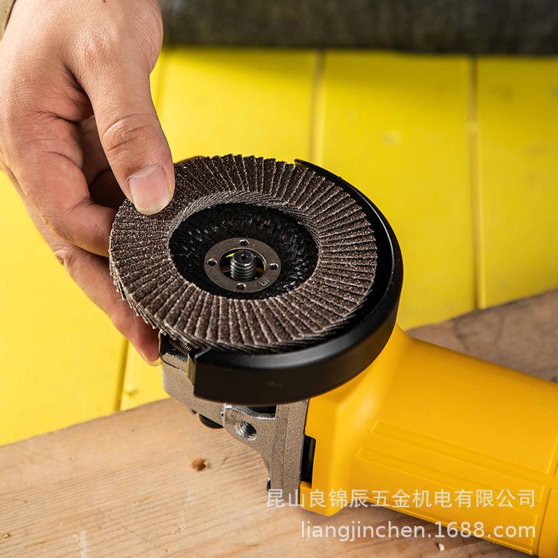 Deli Tools Grinding & Polishing Angle Grinder Disc for Woodworking & Stainless Steel (DL66021)