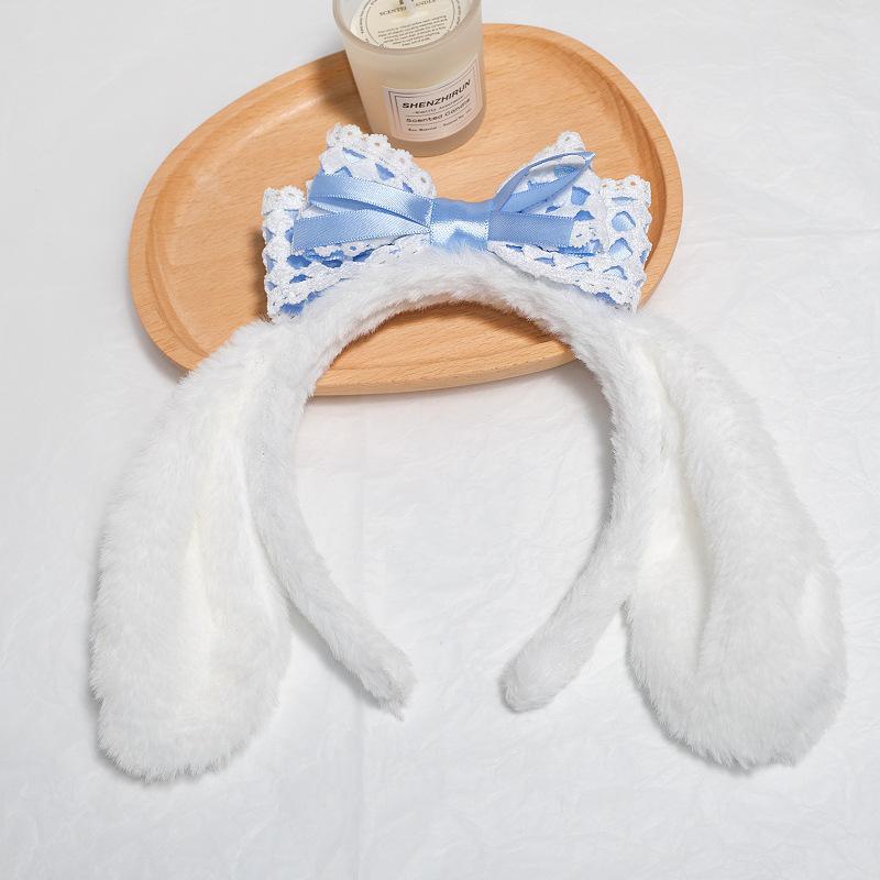 Cartoon Plush Headband: Cute Hair Accessory for Women & Kids, Perfect for Face Washing