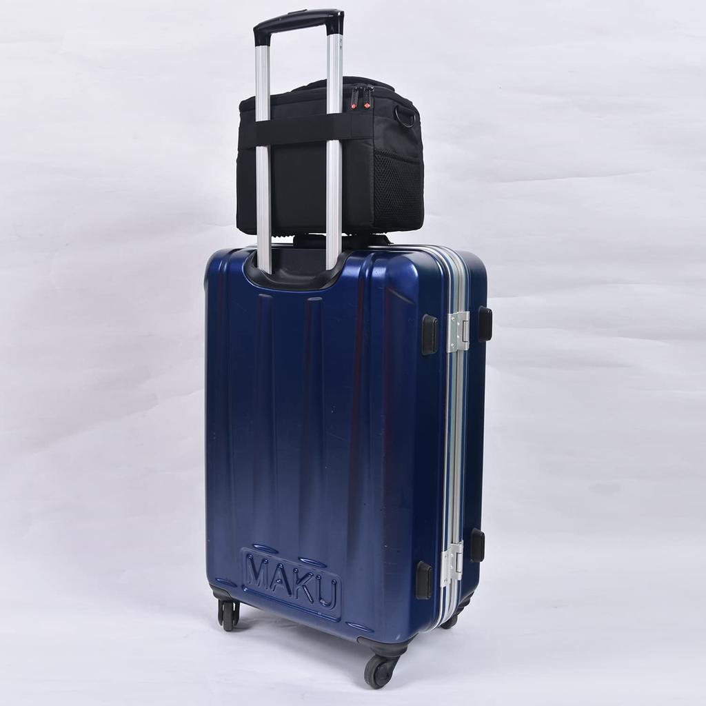 FOSOTO DSLR SLR Camera Case Shoulder Bag for Digital Cameras Large Size Large Capacity Storage Space Dividers Compatible with Various Cameras &