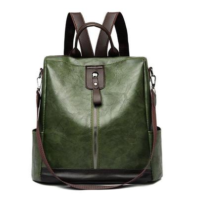 Zaini da donna antifurto moda Zaino da viaggio in pelle PU di alta qualità di marca famosa Borse a tracolla da donna di grande capacità