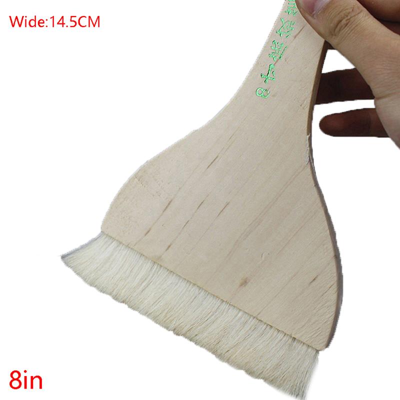 Goat Hair Paint Brushes Smooth Sanding For Wall Watercolor Acrylic Oil Painting