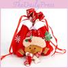 Charming Santa Claus Gift Bag For Christmas Festive Parties And Decorations