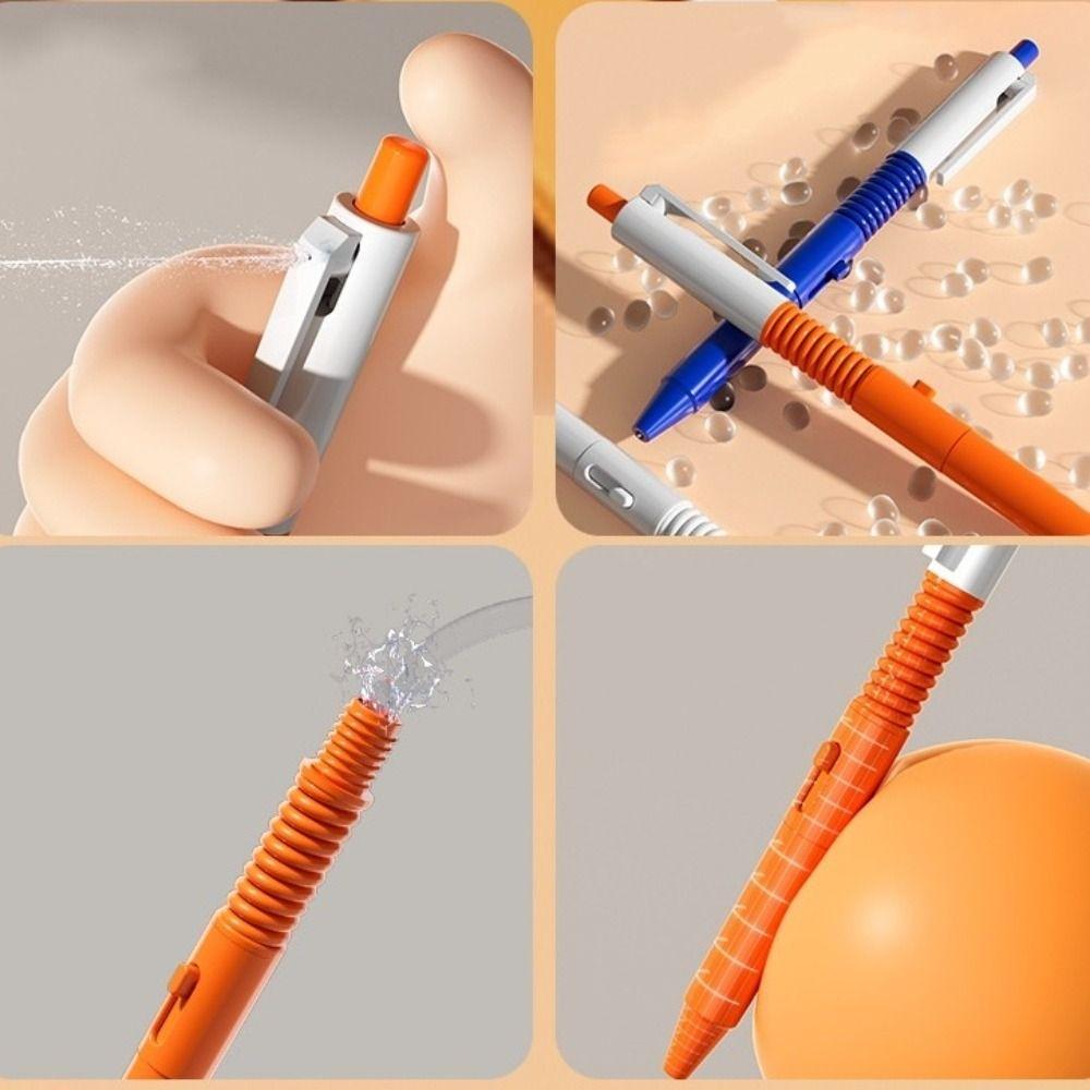 Press to Spray Water Spray Pen Writable Pen Spoof Trick Toy Novelty Prank Water Spray Pen  Kids Toy