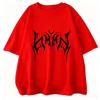 2026 Y2k Wounisexs And Unisex Tshirt Hiphop Loose Punk Letter Printing  Harajuku Oversize Shortsleeve Tops Y2k
