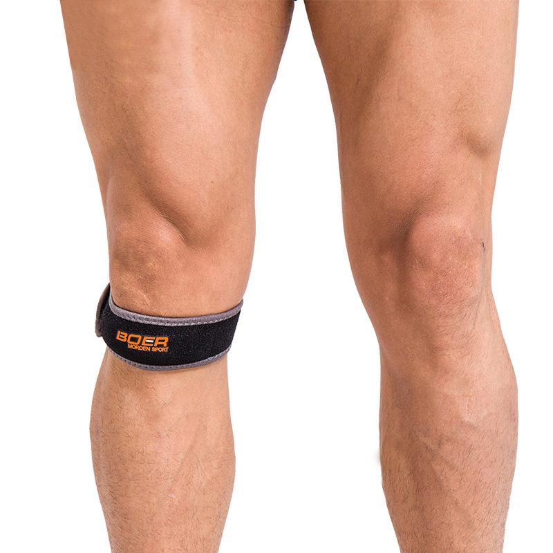 Fascia Rotulea Ginocchiera Supporto per Corsa Ciclismo Sollievo dal Dolore con Compressione Vestibilità Regolabile Protezione Lesioni Sportive