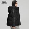 XueZhongFei Women's Winter Hooded Short Down Jacket