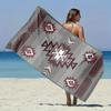 1pc Bohemian Pattern Microfiber Beach Towel, Suitable for Seaside, Bathroom,Camping Travel,Yoga Fitness Multipurpose Beach Towel