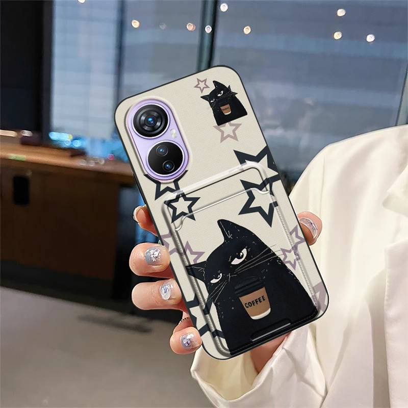 

Противоударный мультяшный чехол для телефона Blackview A200 Pro, противоударный, с карманом для карт, силиконовая задняя крышка, ТПУ, прочный, водонепроницаемый, милый Blackview A200 Pro