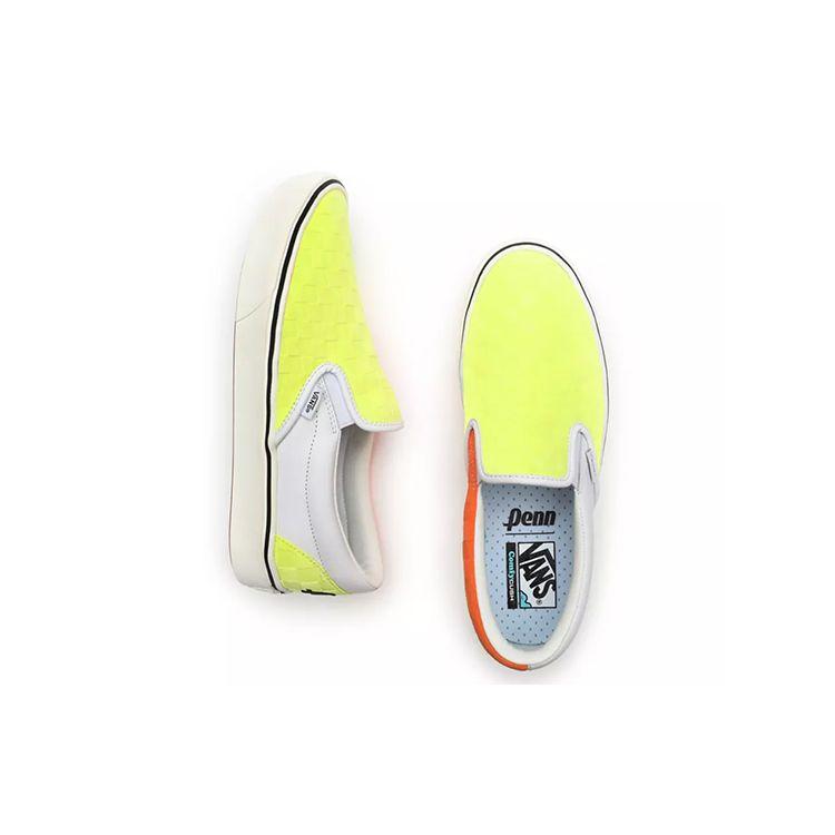 Penn X Vans ComfyCush Slip-On Yellow Orange Unisex Sneakers VN0A5DY64D2