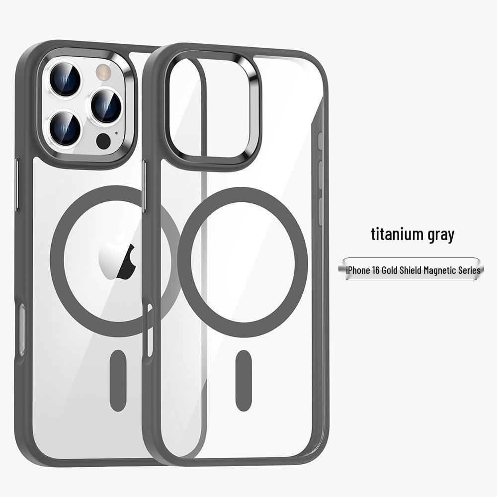 MagSafe High Transparency Magnetic Case for iPhone 17 Plus/16 Pro, Soft Edge, Drop Protection