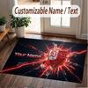 Custom Rug VfB Stuttgart FC Pattern Print Name Text Soft Non‑Slip Floor Carpet for Home Indoor Decoration