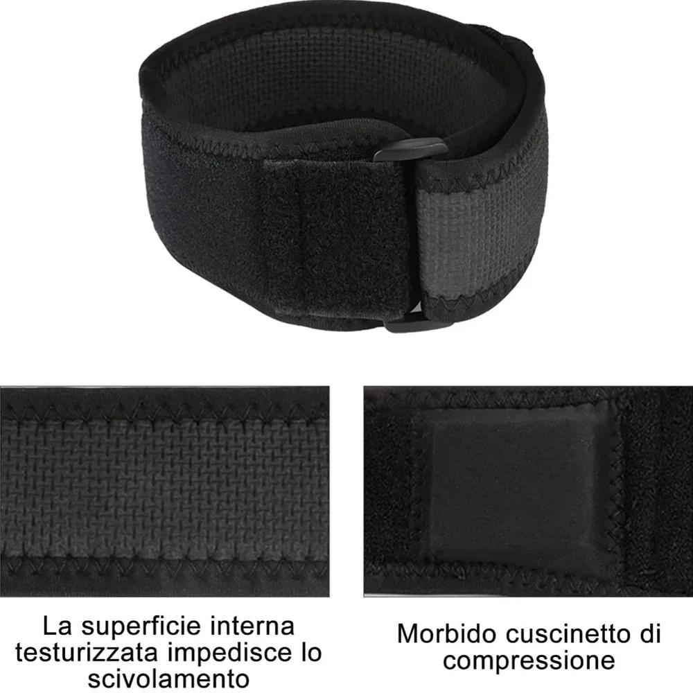 It Band Strap, Iliotibial Band Syndrome Support & Itbs Knee Brace For Sports, Adjustable Athletic Compression Wrap Stabilizer