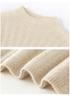 Lekasha Women's Cashmere Half-High Neck Slim-Fit Pullover Sweater for Fall/Winter