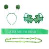 Saint Patrick Day Costume Accessories Lucky Neck Tie Patricks Day Glasses Saint Patrick's Day Decoration Party Supplies