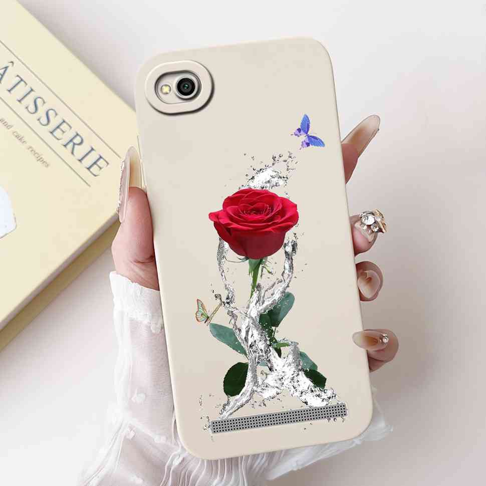 For Xiaomi Redmi 5A MCG3B Case Colorful Flowers Soft Silicone Cover For Redmi 5A redmi 5a MCG3B 5.0" Cute Rabbit Bumper Shell