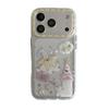 Korean-Japanese Star & Puppy Chain Phone Case for iPhone 16 Pro Max/15 Pro
