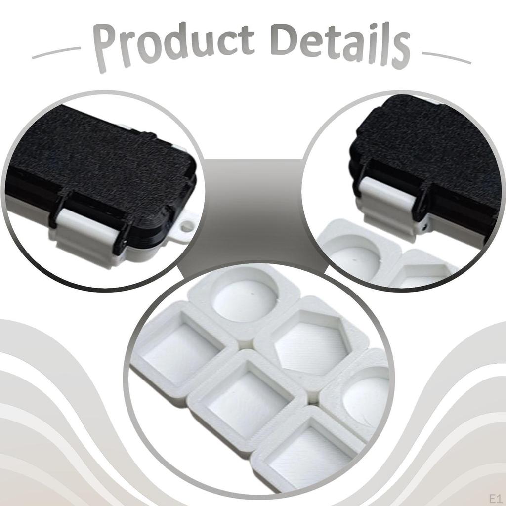 Pool Chalk Holder Billiard Case Practical Portable Compact Multifunctional Storage Box