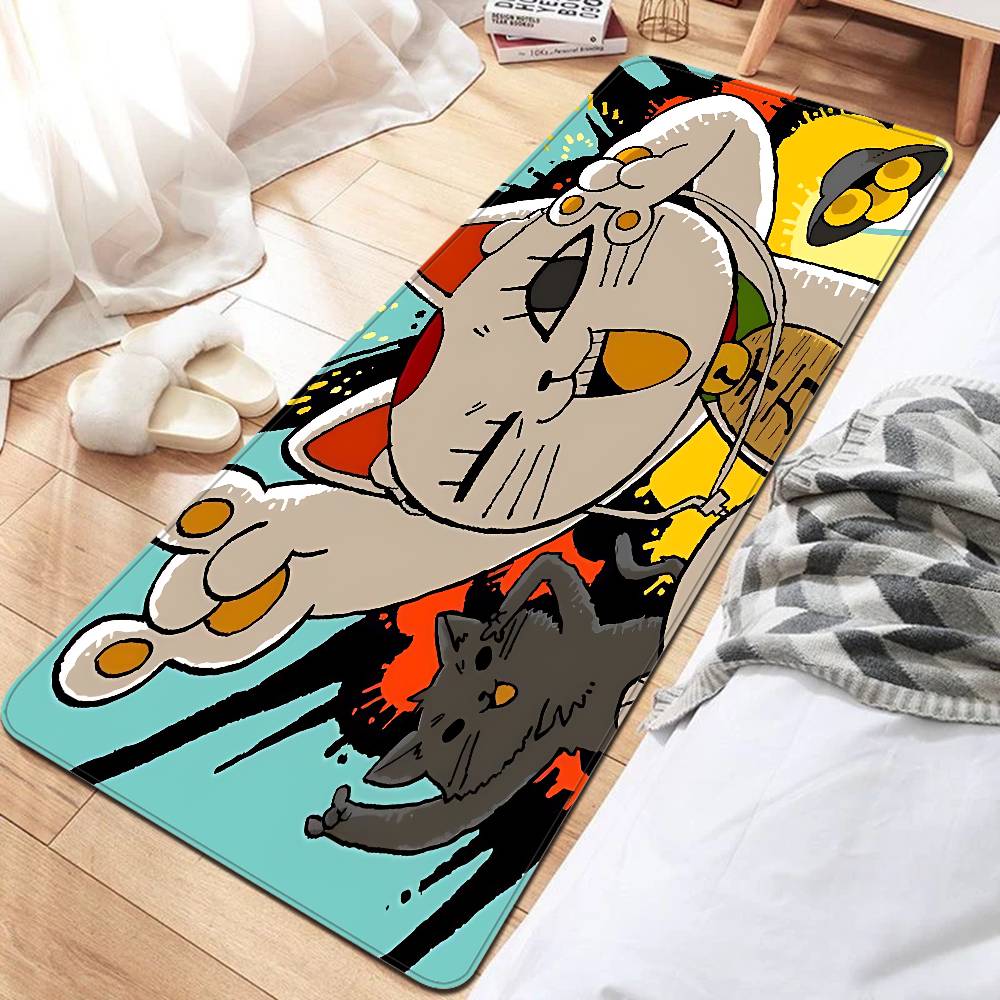 

ANIME D-Dandadan T-turbo Baba Entrance Door Mat Nordic Style Bedroom Living Room Doormat Balcony Anti-Slip Modern Home Decor 50x80cm