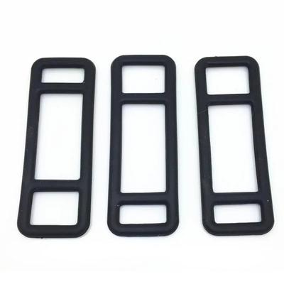 4pcs Long 67MM Width 24MM Driving Recorder Fixed Bandage Strap Silicone for DVR