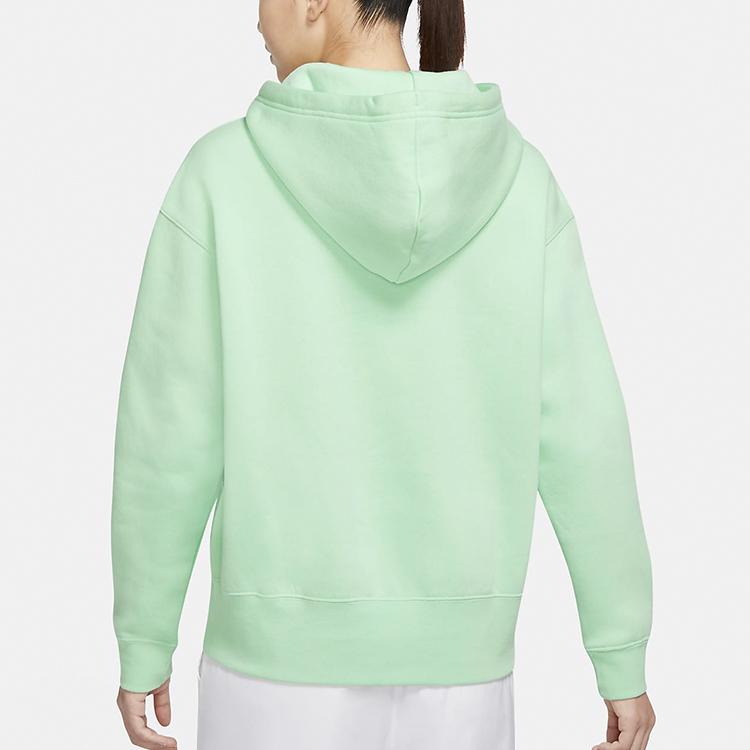Nike Sportswear Fleece Pullover Hoodie Women Tops Green CZ2591-390