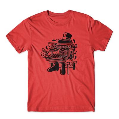 Typewriter Classic Gentleman T-Shirt Mens Womens Tees Top 100% Cotton Premium Tee New