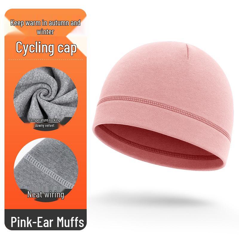Windproof Winter Cycling Beanie: Warm Ear-Covering Hat for Motorcycling, Running & Sports