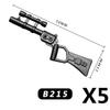 Military Building Blocks MOC Star Movie Characters Solider Figures War Mini Bricks Weapons Accessories Guns Cloak Axe Armor