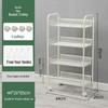 Mobile Snack Storage Rack with Wheels - Versatile Kitchen Shelf Trolley