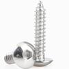 201 Stainless Steel Hexagon Socket Large Flat Head Self-Tapping Screws: M3, M4, M5, M6 - Mushroom & Umbrella Head