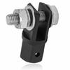 Adaptador de Broca para Macaco Tesoura Preto Universal Robusto Adaptador de Macaco para Carro RV Trailer Automotivo Carro