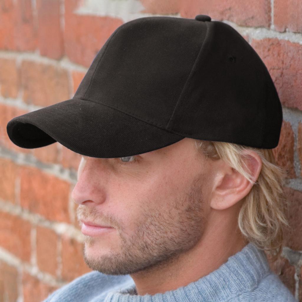 Result Pro Style Heavy Brushed Cotton Baseball Cap