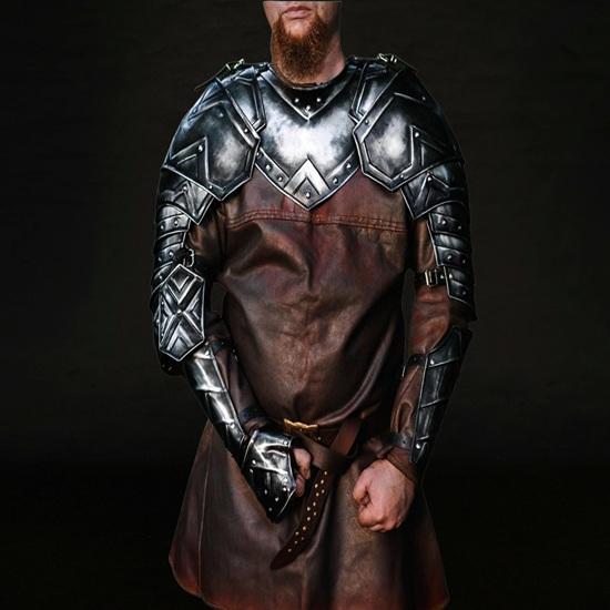 

Гномский стиль Черненые ЛАРП наплечники Фэнтези Металлические наплечники для косплея, костюма для реконструкции, доспехи в подарок