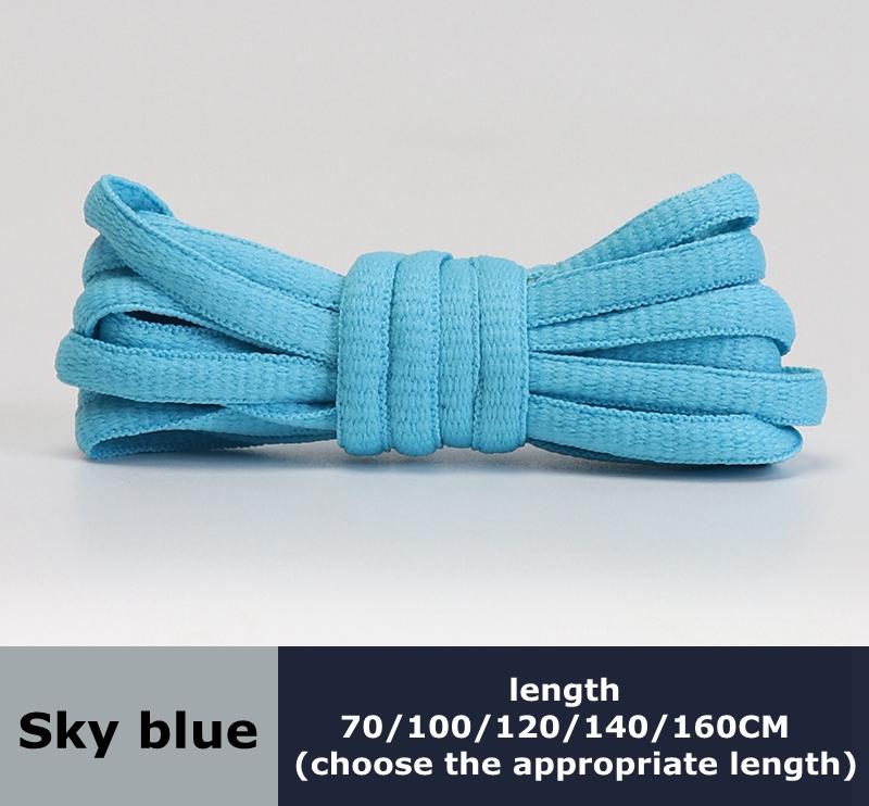 Men's and Women's Sports Shoelaces Color Semicircular Shoelace Suitable for All Shoes Round Laces AF1 Wear-resistant Non-slip